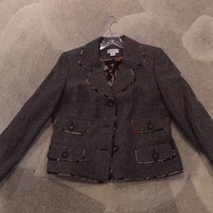 Loft 🧥 Jacket/Blazer Size 6 Brown